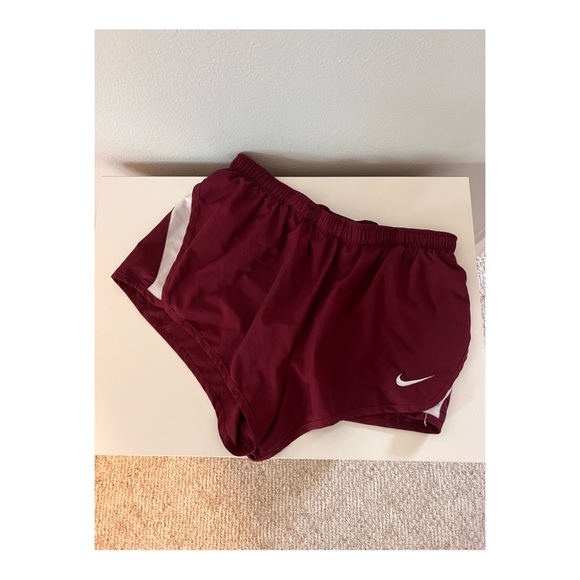 Nike Pants - Maroon Nike Running Shorts